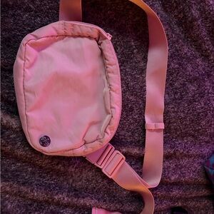 Light Pink Crossbody Belt Bag